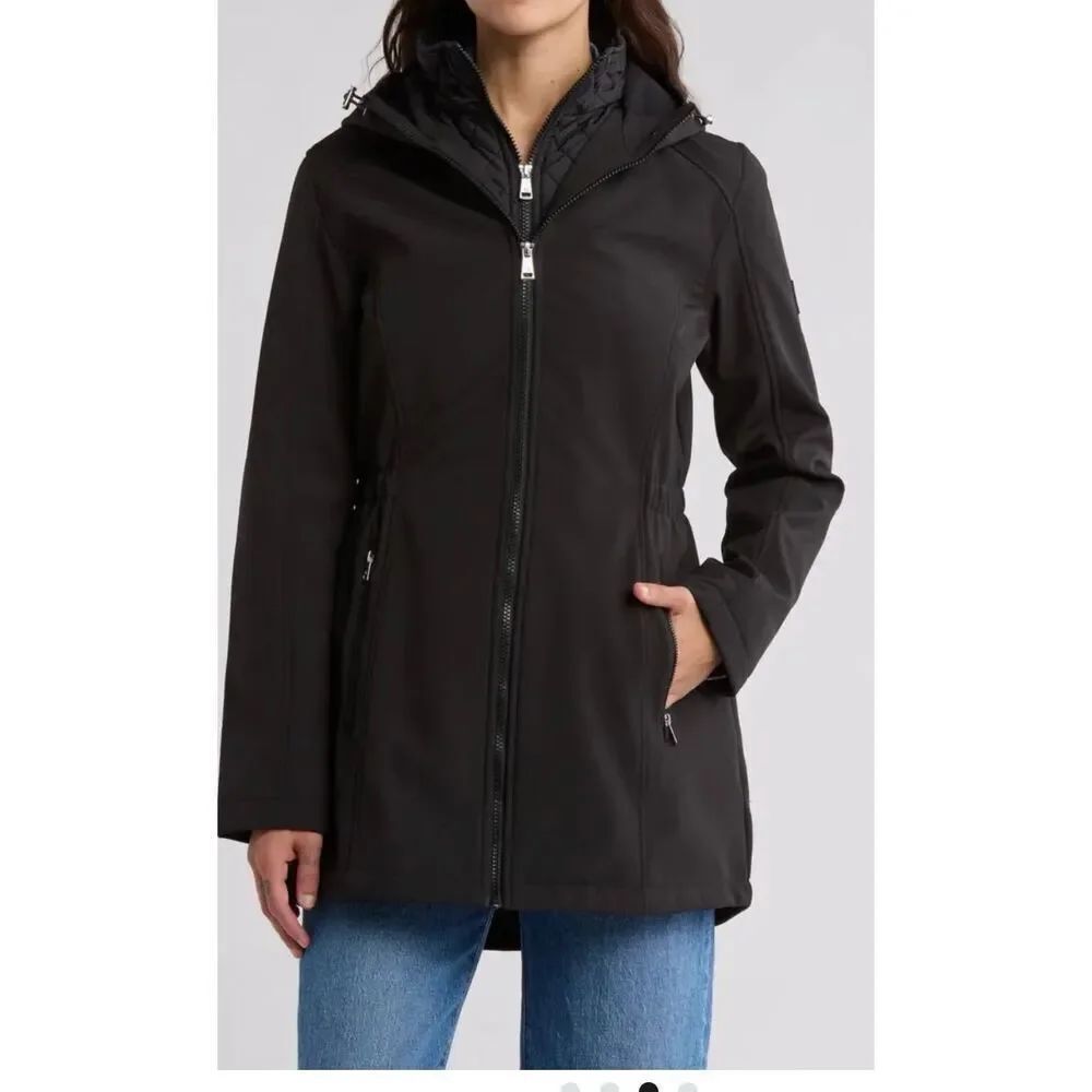 Lauren Ralph Lauren quilted hood parka jacket S